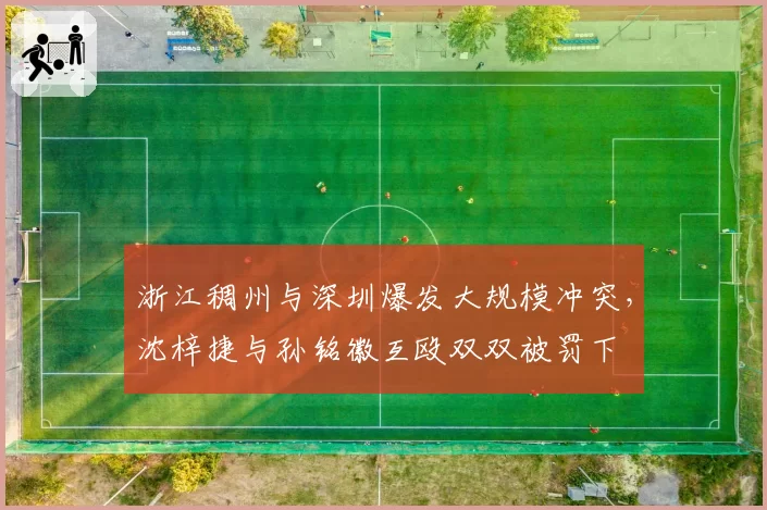 浙江稠州与深圳爆发大规模冲突，沈梓捷与孙铭徽互殴双双被罚下