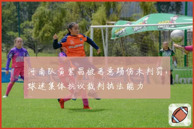 河南队黄紫昌被恶意踢伤未判罚，球迷集体抗议裁判执法能力