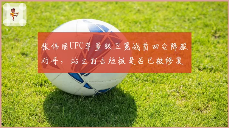 张伟丽UFC草量级卫冕战首回合降服对手,站立打击短板是否已被修复?